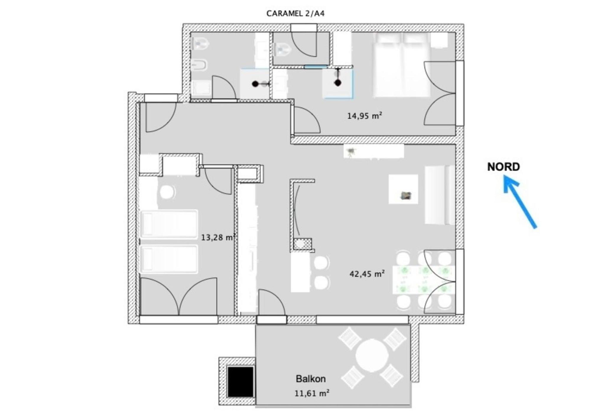 Ferienwohnung Mit Beheiztem Pool, 60 M Vom Strand マスレニツァ エクステリア 写真